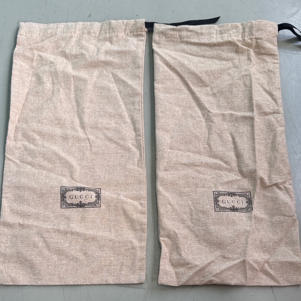 Gucci Shoes Fabric Dust Bags x2